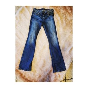 IZZY Bootcut Silver Jeans